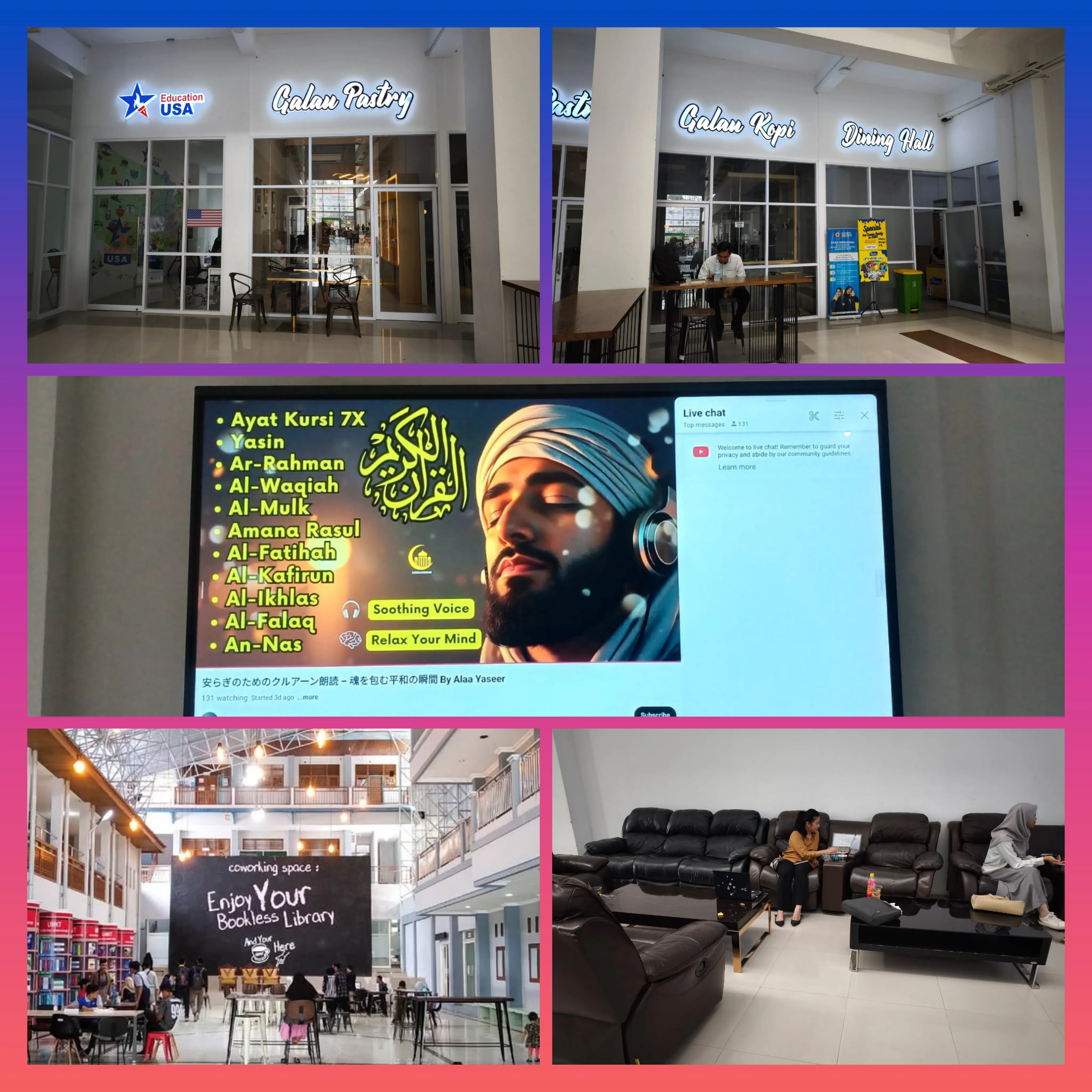 UMKT HADIRKAN BERBAGAI SPOT MENARIK DI KAMPUS