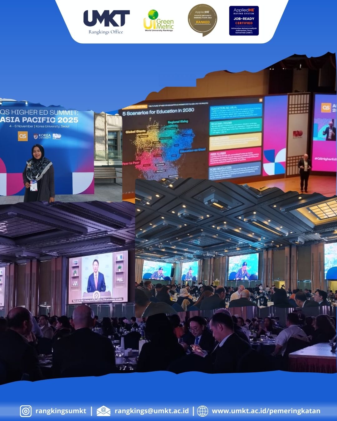 QS Preparation | QS Higher Ed Summit Asia Pacific 2025 (Korea University, Seoul, Korea Selatan)