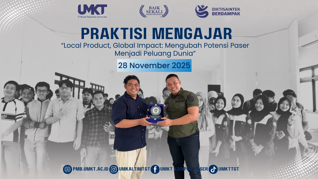 UMKT Tanah Grogot Gelar Praktisi Mengajar: BINSIK PASER Ajak Mahasiswa Melihat Peluang Bisnis Hijau Berorientasi Global