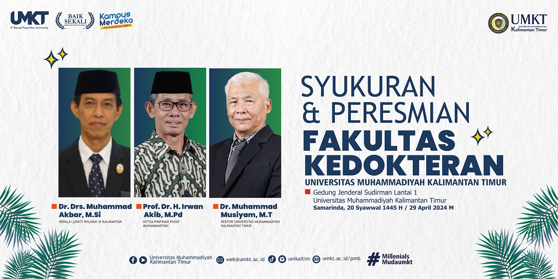 MEMBANGGAKAN! UMKT Miliki Kedokteran Swasta Pertama di Kalimantan