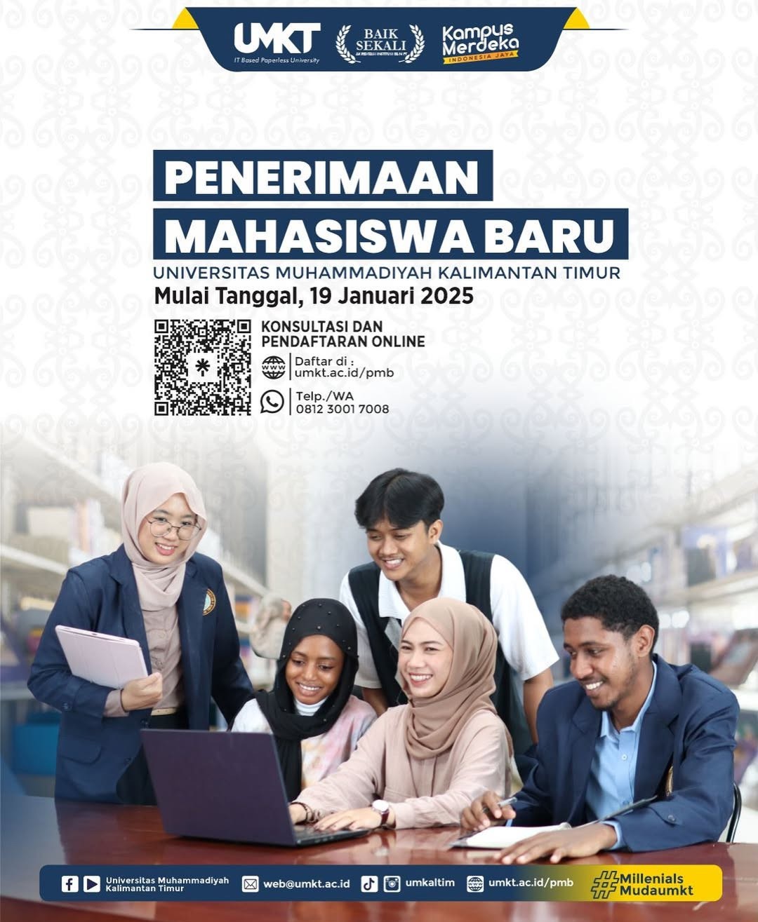 Pengumuman Penerimaan Mahasiswa Baru Tahun Akademik 2025-2026
