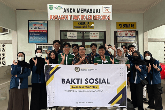 Wujud Kepedulian Sosial, FK UMKT Gelar Kegiatan Bakti Sosial di Bulan Ramadhan