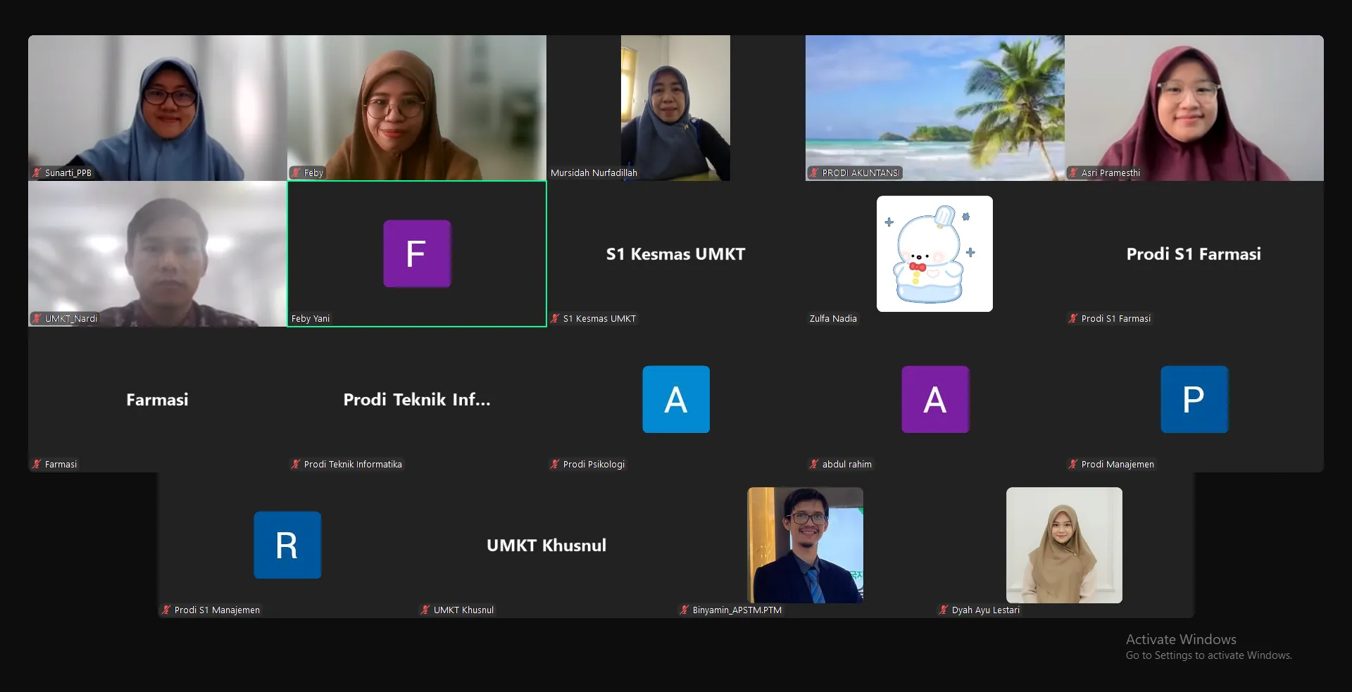 Pusat Pengembangan Bahasa UMKT Sosialisasikan Program Baru dan Aturan TEP Terbaru kepada Kaprodi