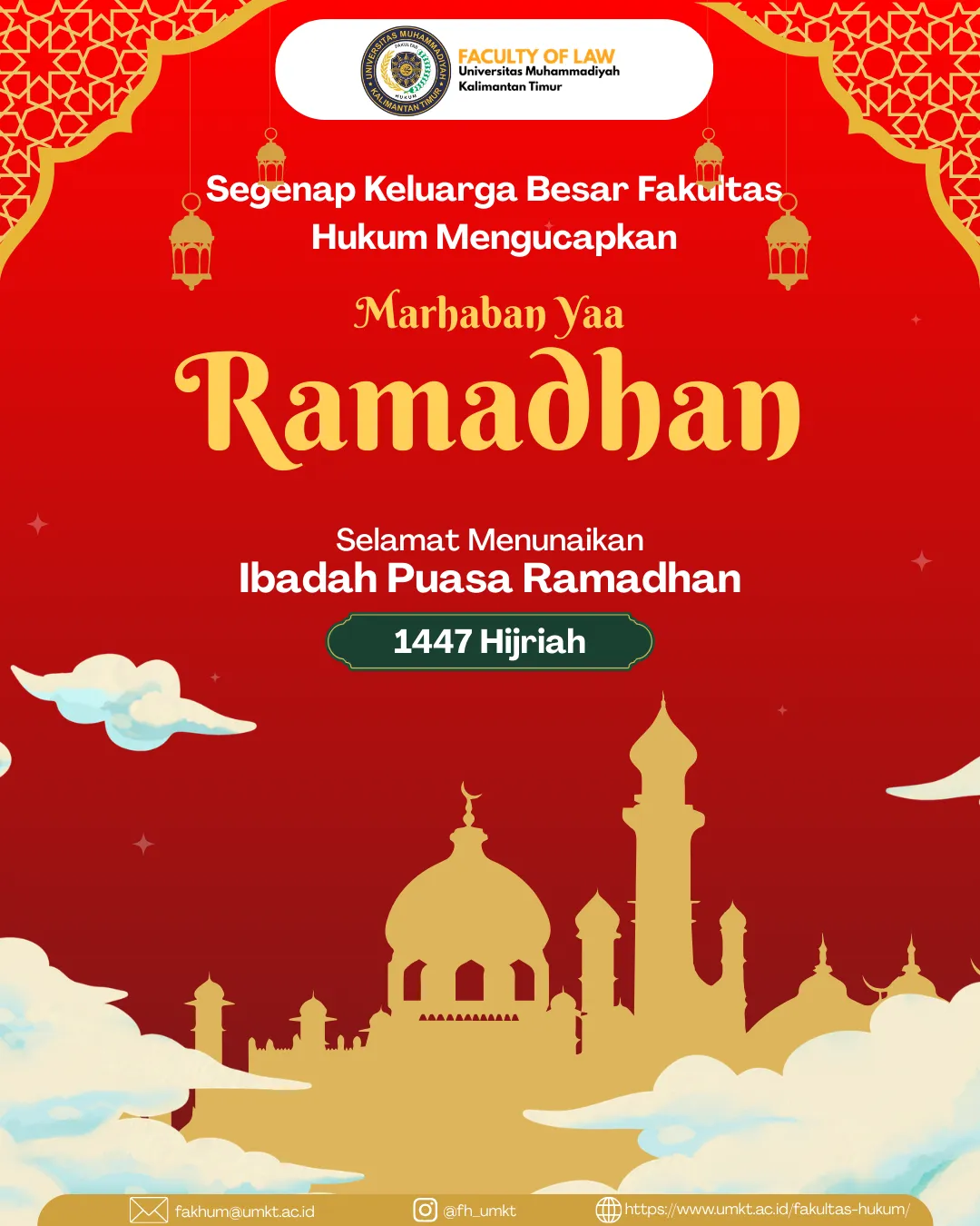 Marhaban Yaa Ramadhan 1447 H