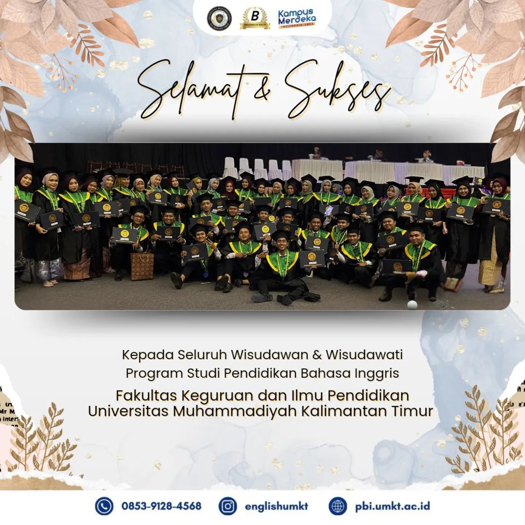 PELEPASAN MAHASISWA PROGRAM STUDI PENDIDIKAN BAHASA INGGRIS