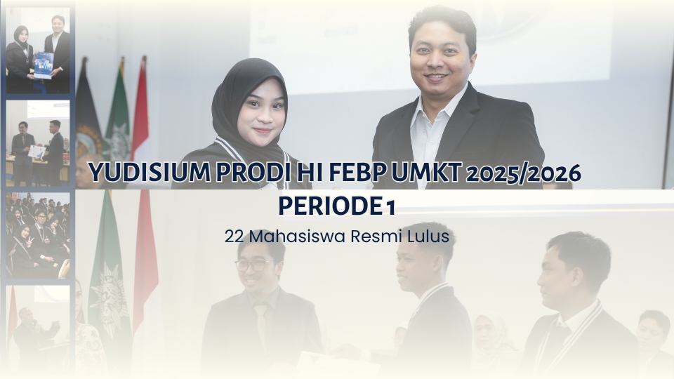 Prodi HI FEBP UMKT Laksanakan Yudisium Semester Genap T.A 2025/2026 Periode I