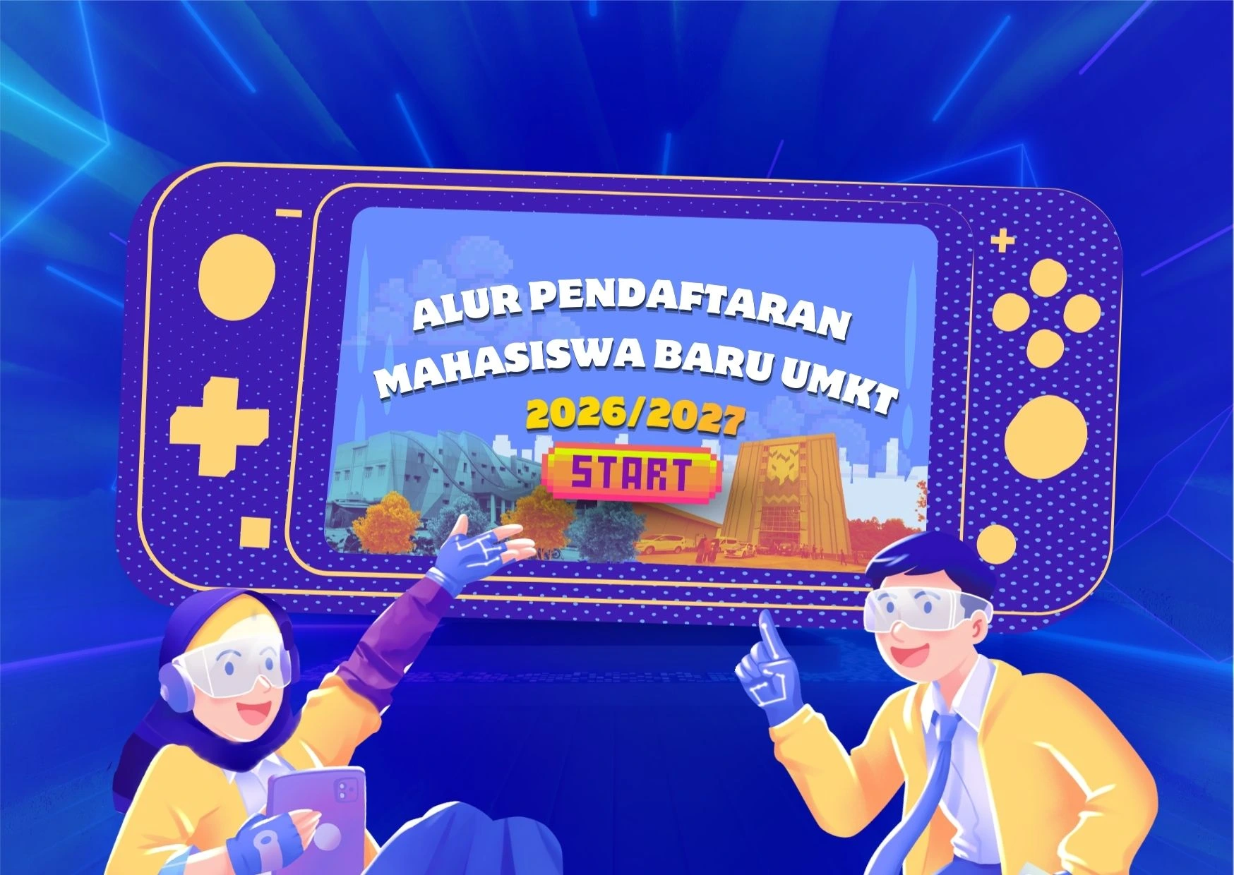 Alur Pendaftaran Mahasiswa Baru UMKT Tahun Akademik 2026/2027