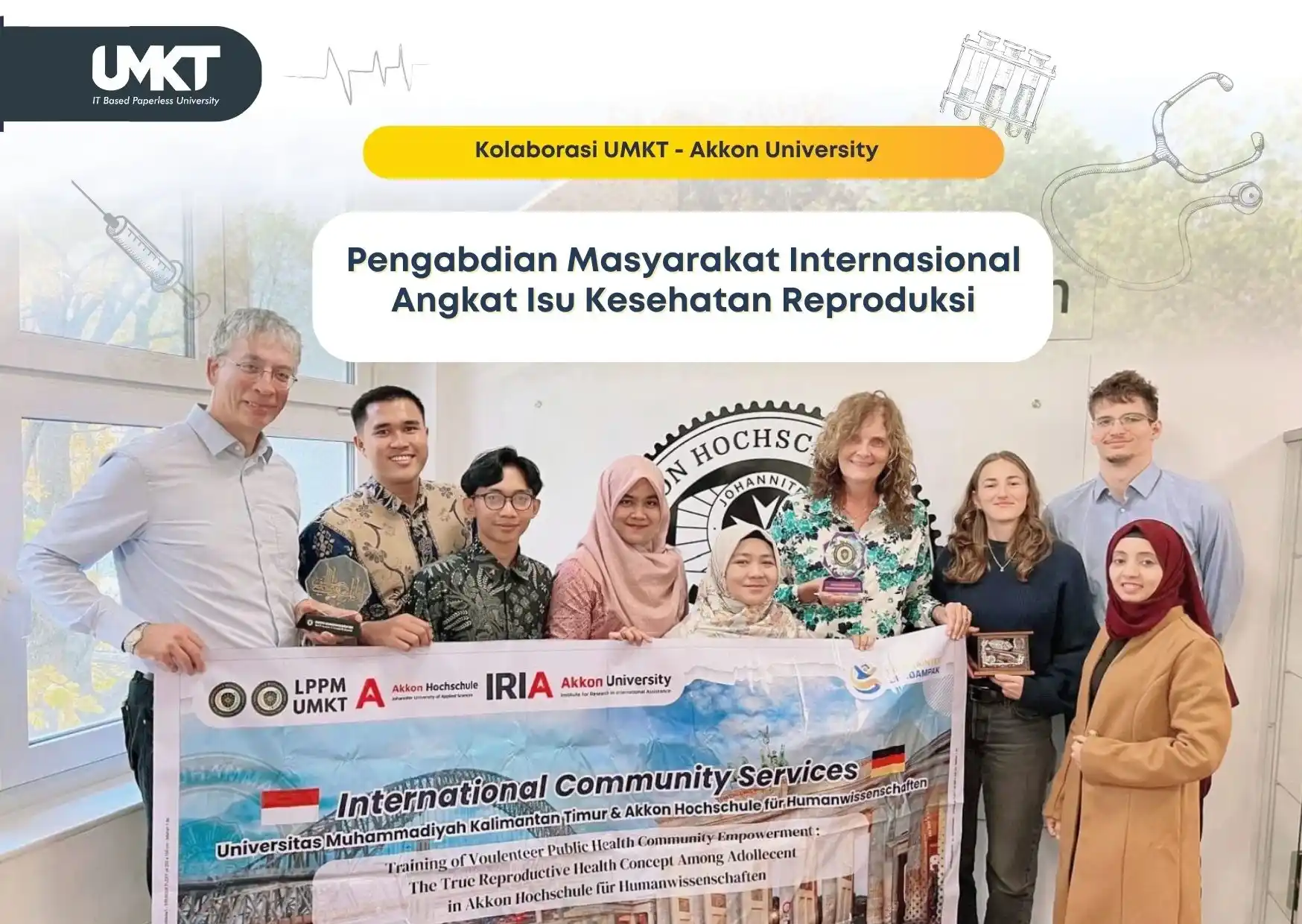 UMKT and Akkon University Collaborate to Address Reproductive Health Through International Community Outreach