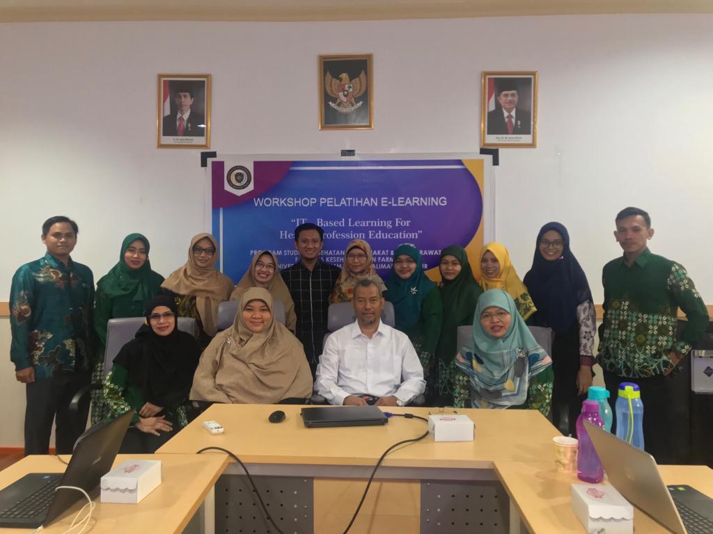 WORKSHOP PELATIHAN E-LEARNING “IT BASED LEARNING FOR HEALTH PROFESSION EDUCATION”