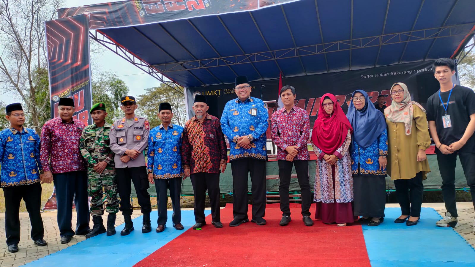 UMKT Lounching EDUFAIR 2023 di Tanah Grogot