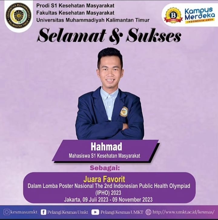 Prestasi Mahasiswa Prodi S1 Kesehatan Masyarakat FKM UMKT