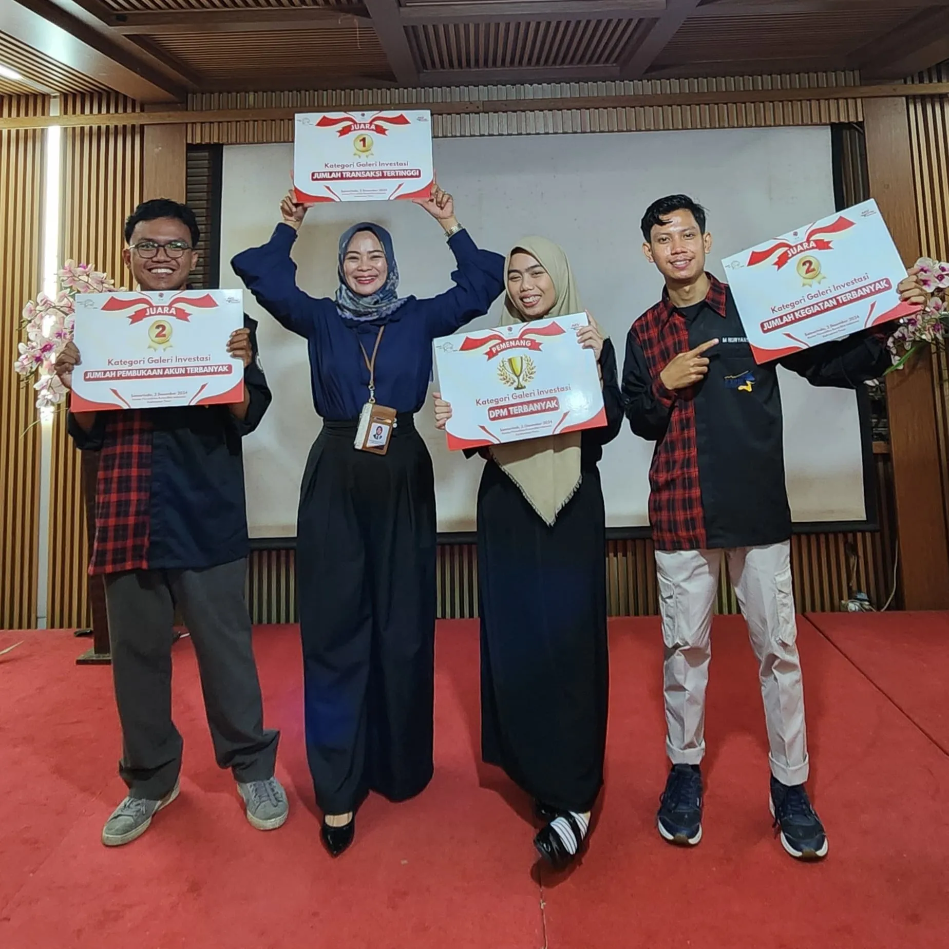 KPM Syariah FEBP UMKT: Raih Prestasi di Road to Galeri Investasi Awards 2024