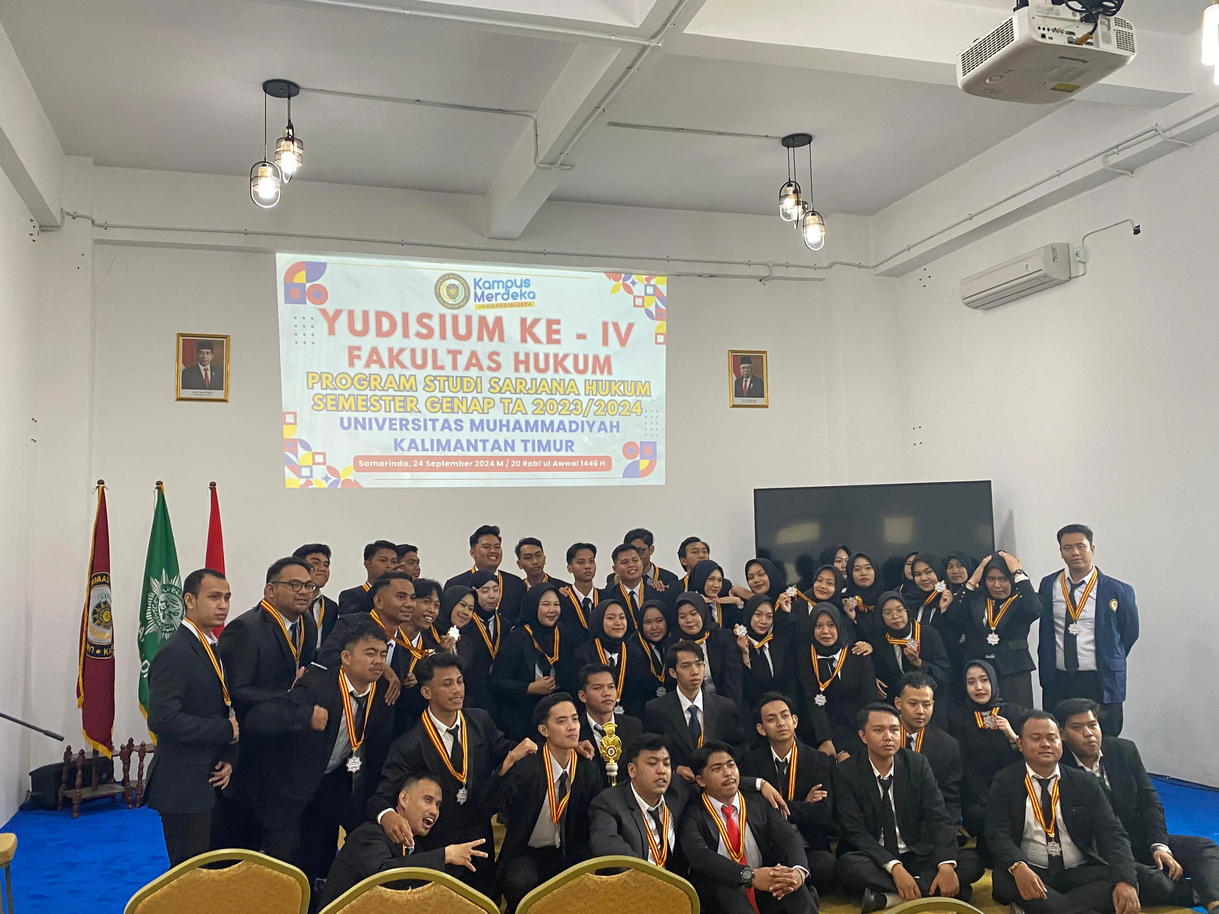 Yudisium Angkatan IV Fakultas Hukum UMKT