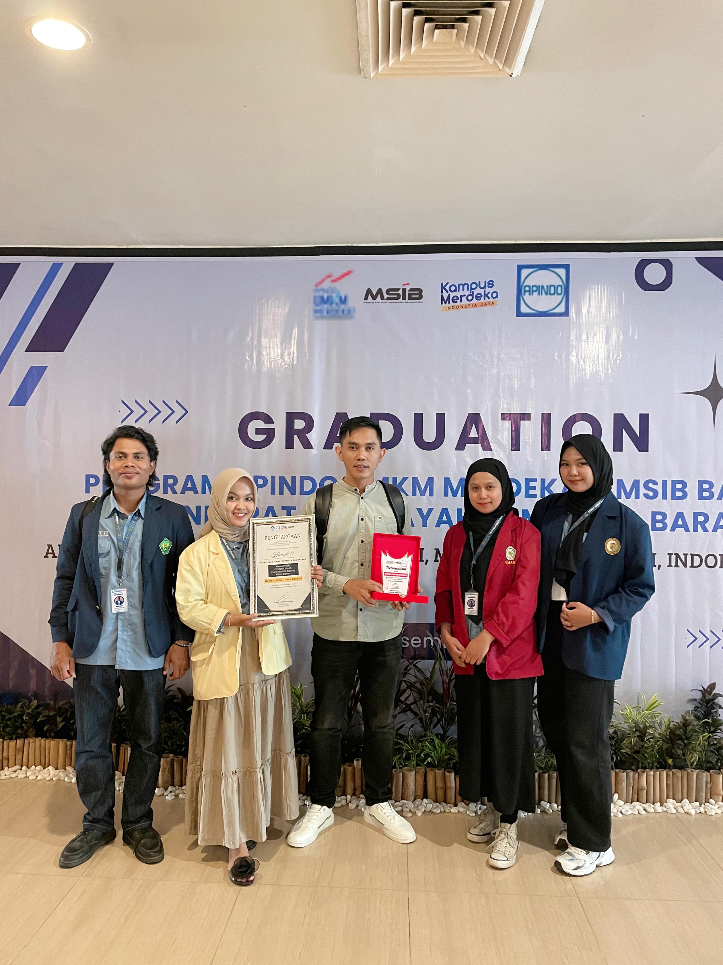 Khirzatul Umah, Mahasiswa UMKT yang Menginspirasi dengan Pemberdayaan UMKM Melalui Program MSIB