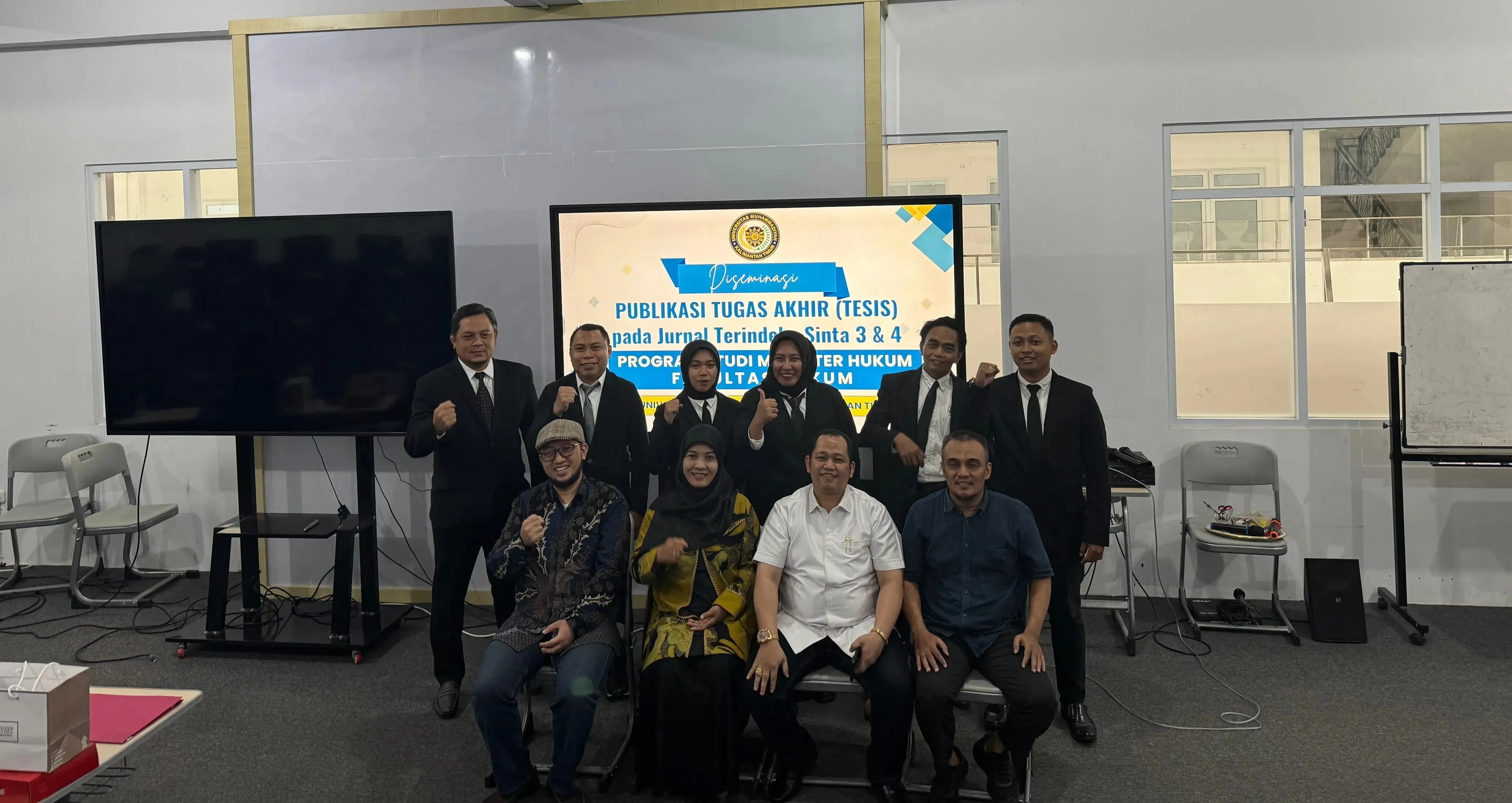 Diseminasi Publikasi Tugas Akhir (Tesis) pada Jurnal Terindeks Sinta 3 & 4 Program Studi Magister Hukum UMKT