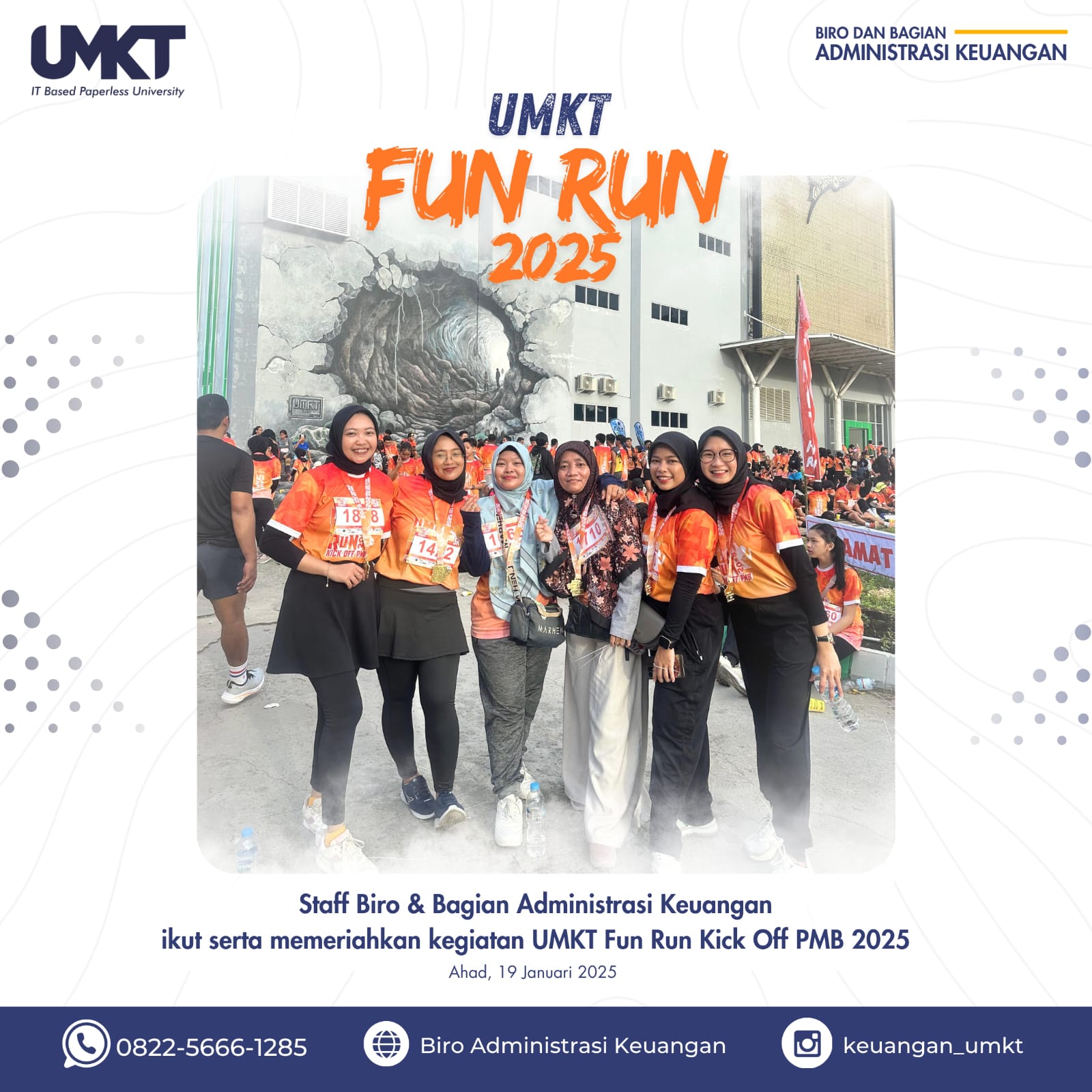 UMKT Fun Run Kick Off PMB 2025