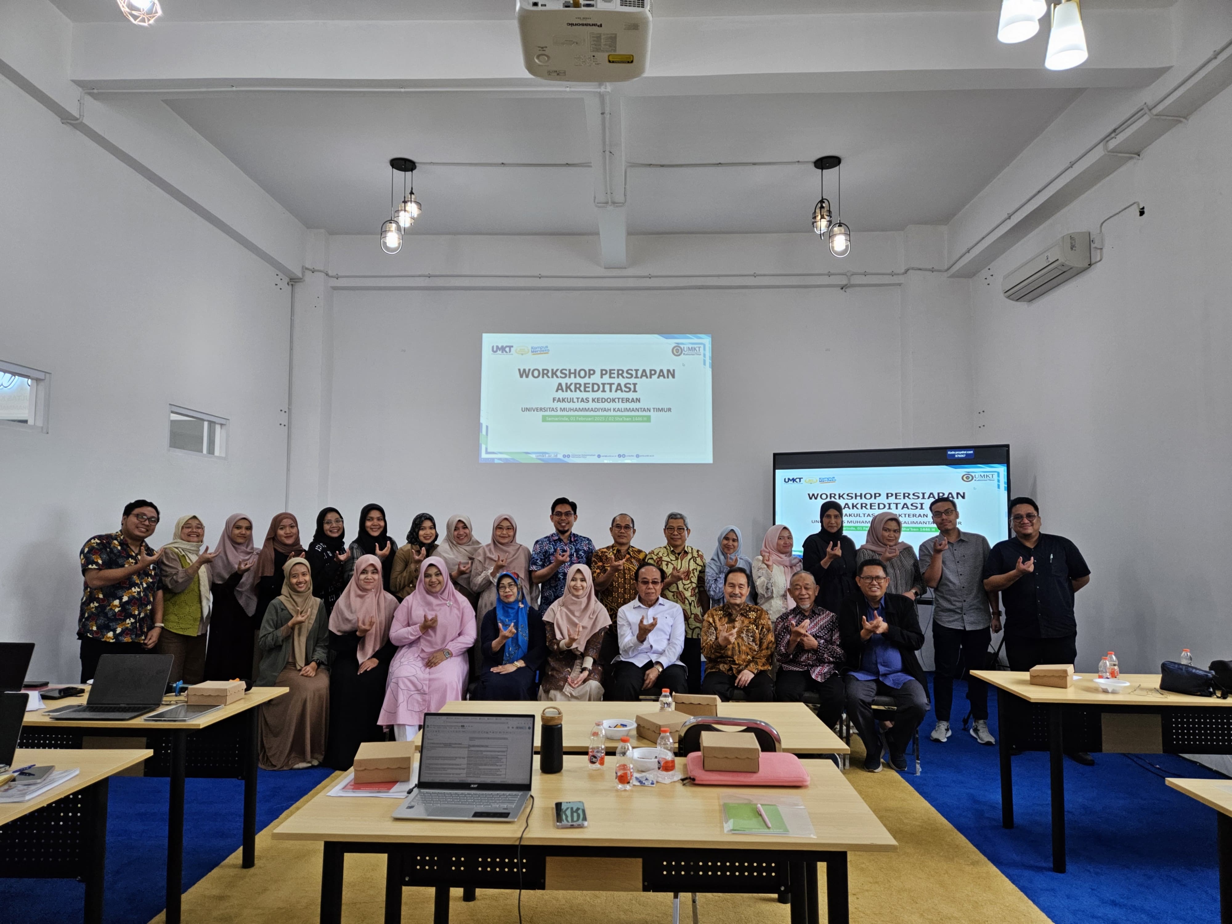 Kegiatan Workshop Persiapan Akreditasi Fakultas Kedokteran Universitas Muhammadiyah Kalimantan Timur