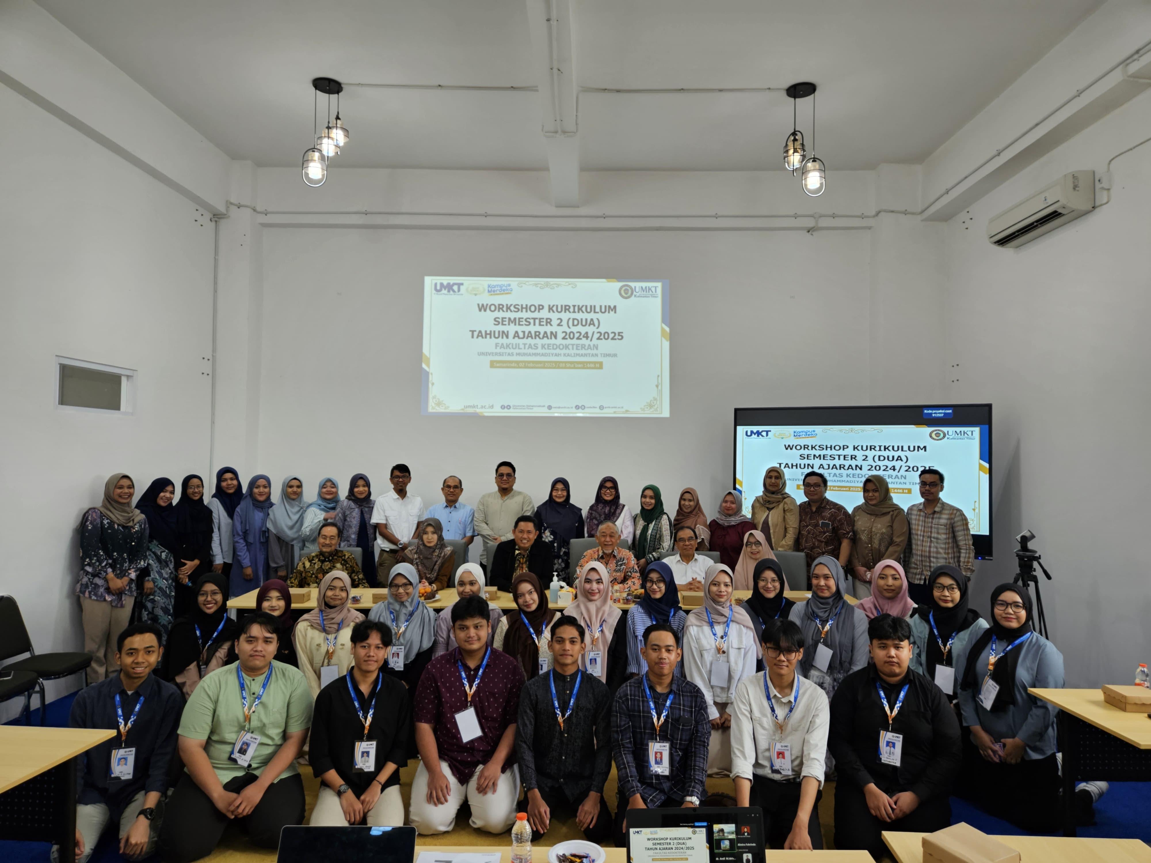 Kegiatan workshop Kurikulum Semester 2(dua) Fakultas Kedokteran Universitas Muhammadiyah Kalimantan Timur