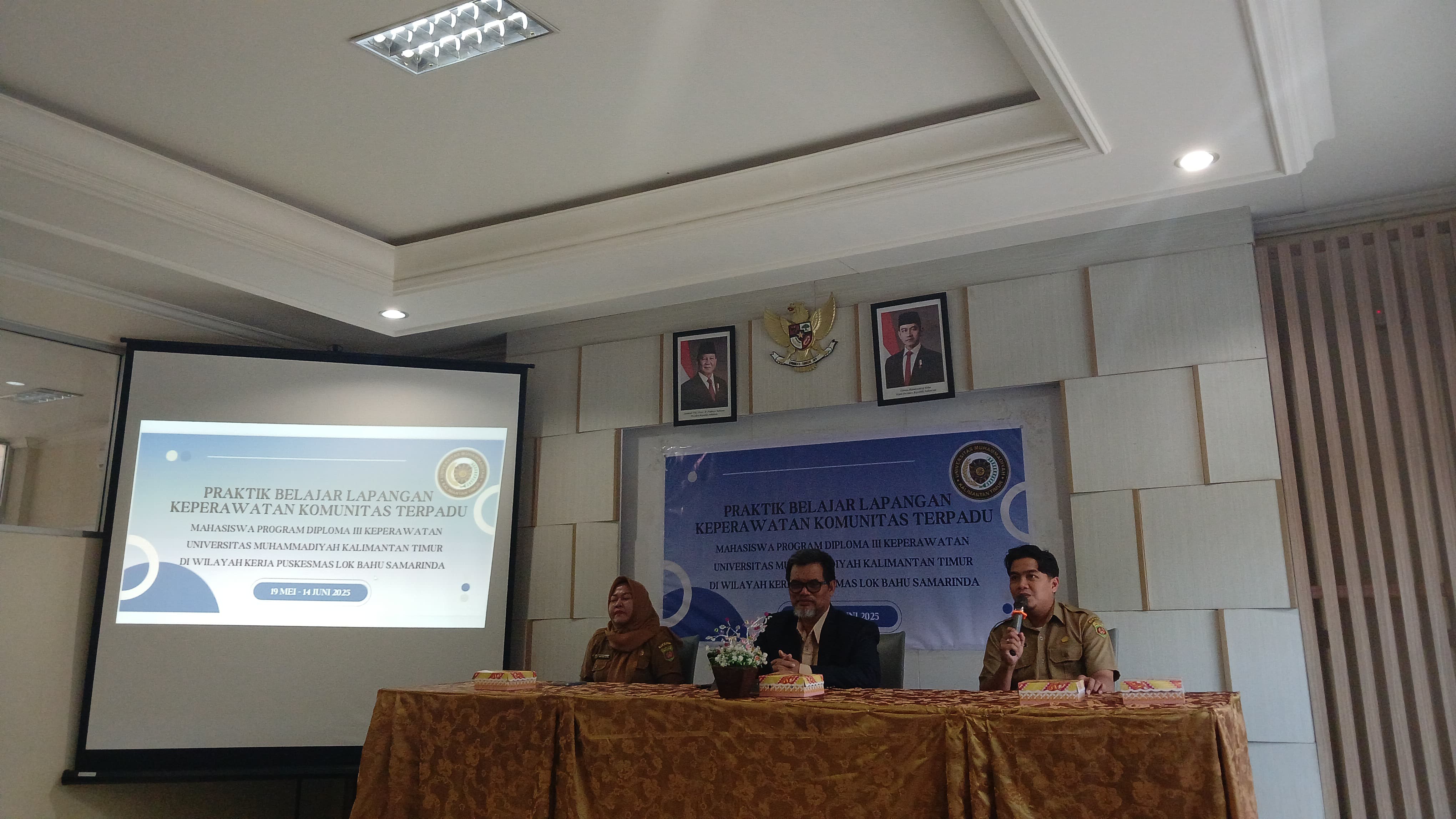 Persiapan Praktik Klinik Komunitas, Keluarga, dan Gerontik Mahasiswa Semester VI D3 Keperawatan UMKT