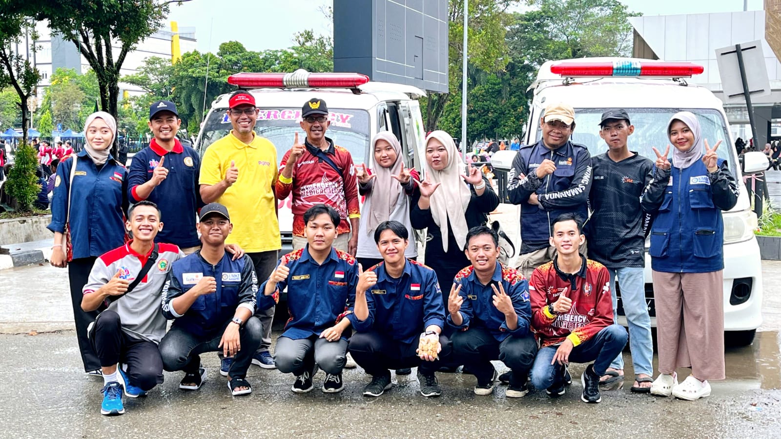 HIMADIKA UMKT Berperan Sebagai Tim Kesehatan dalam Jalan Santai Milad Aisyiyah ke-108