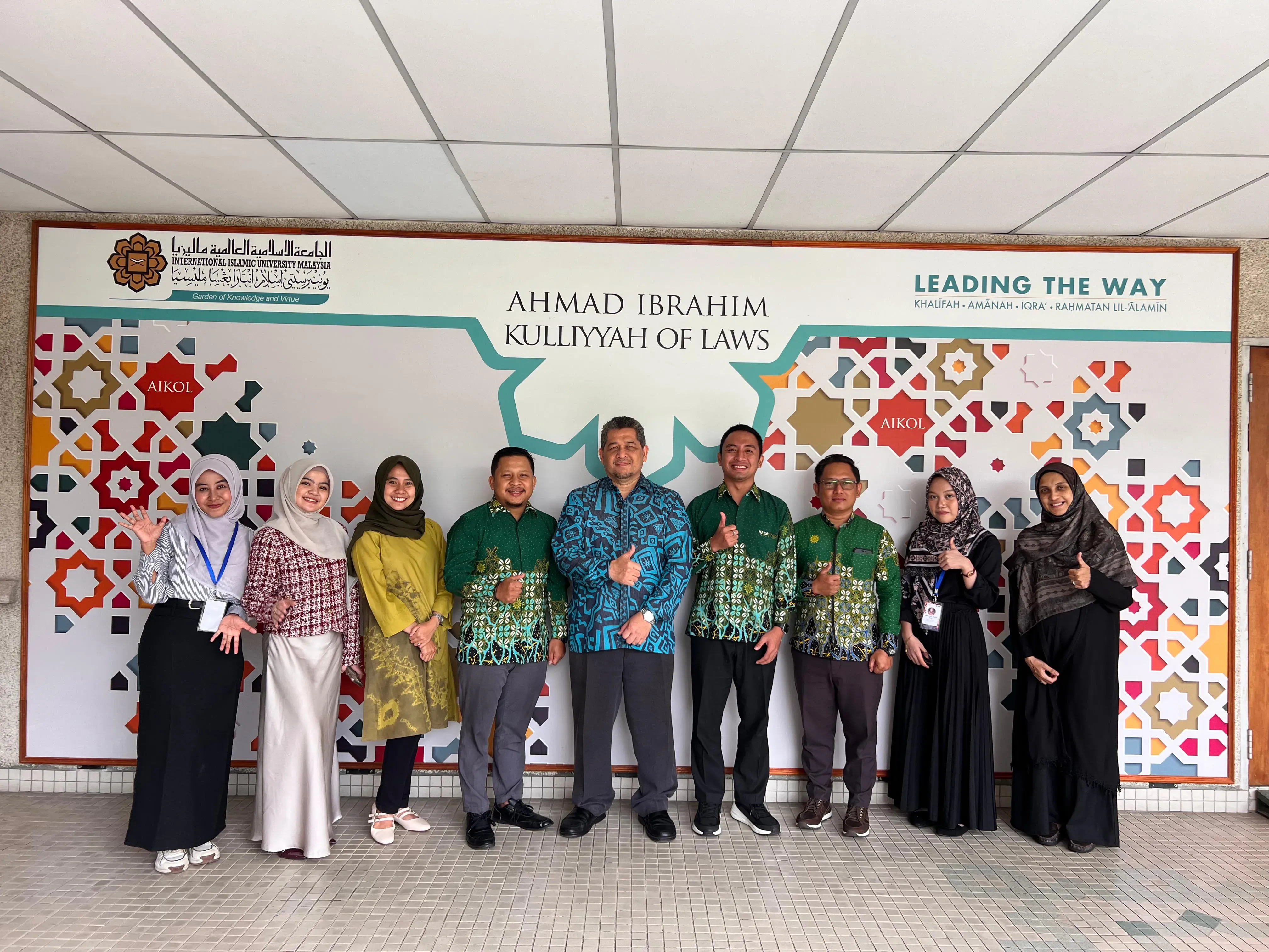 Mahasiswa Fakultas Hukum UMKT Ikuti Student Mobility Program ke International Islamic University Malaysia