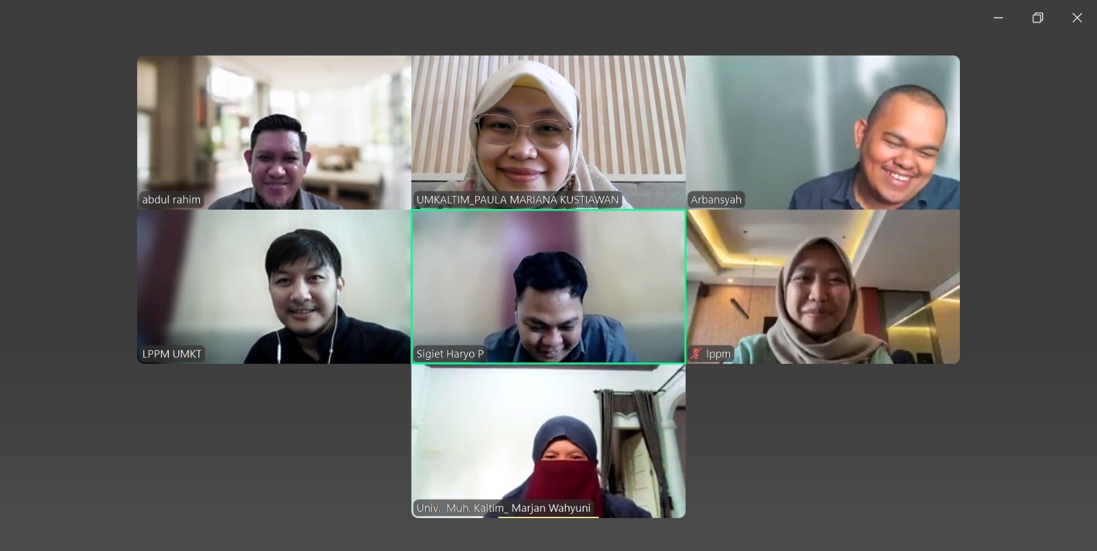 LPPM UMKT Laksanakan Audit Mutu Internal (AMI) Tengah Tahun 2025