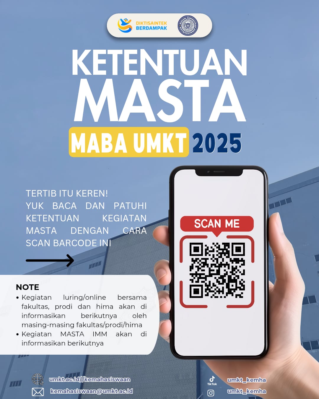 Yuk Siap-siap! MASTA MABA UMKT 2025 Segera Dimulai