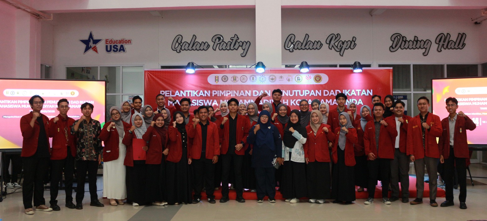 Pelantikan Pimpinan Ikatan Mahasiswa Muhammadiyah Kota Samarinda dan Penutupan DAD Tahun 2025