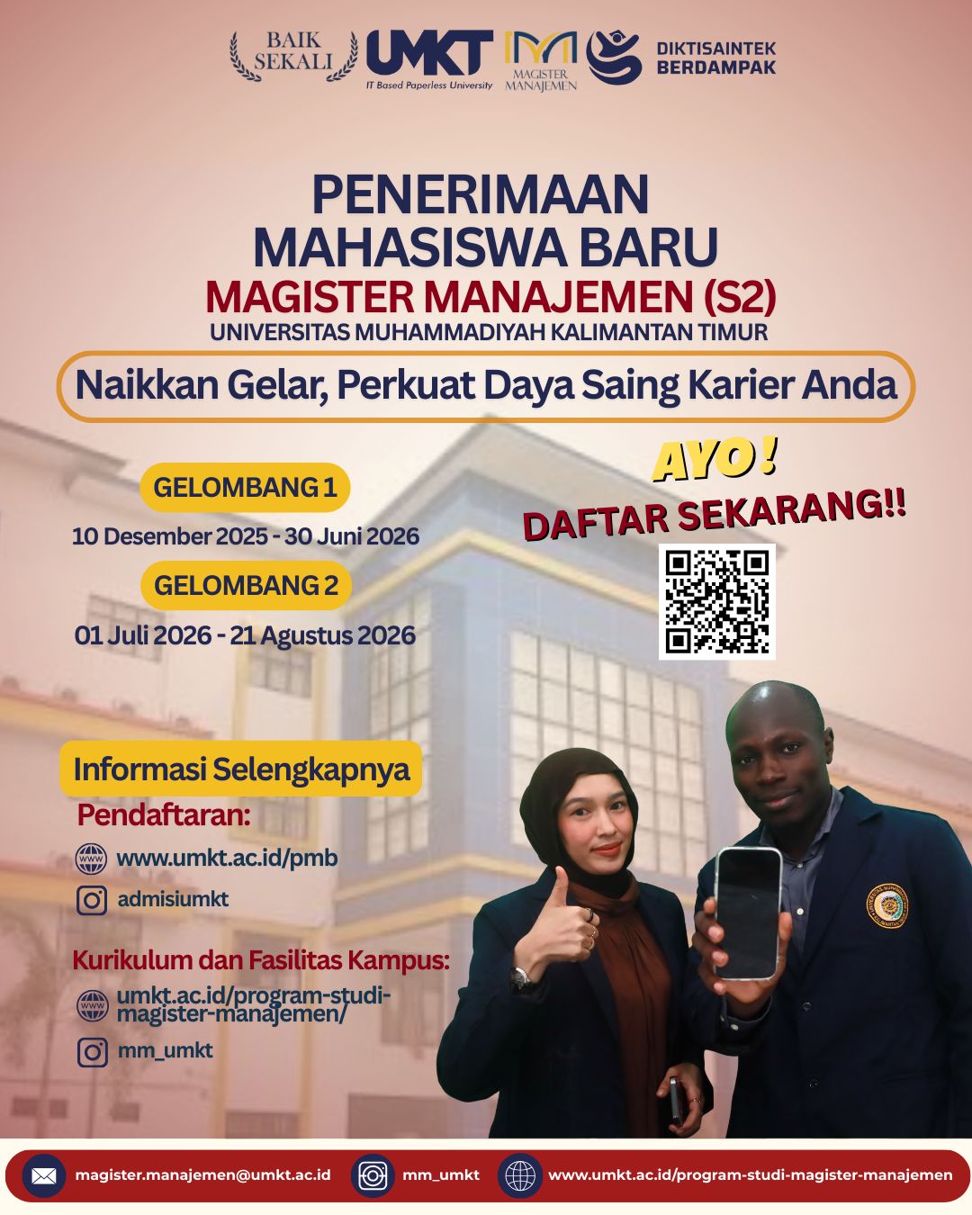 Penerimaan Mahasiswa Baru Magister Manajemen 2026