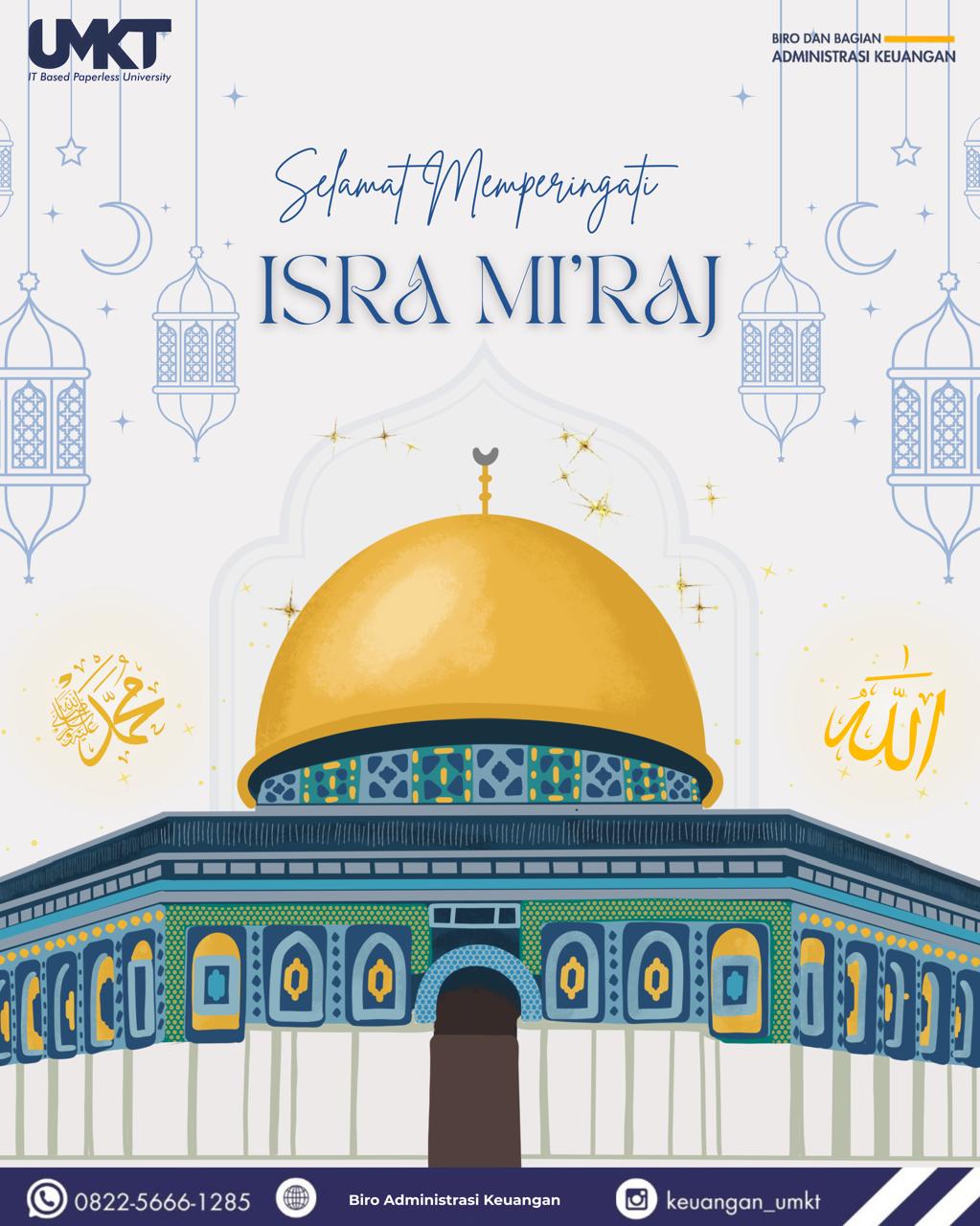 PERINGATAN ISRA MI'RAJ 2026 MASEHI