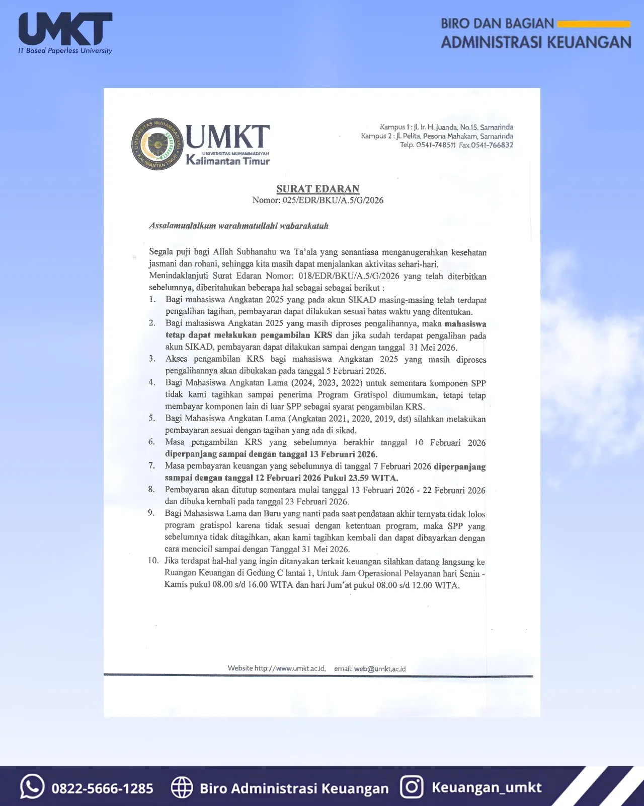 PENGUMUMAN PENTING !!!