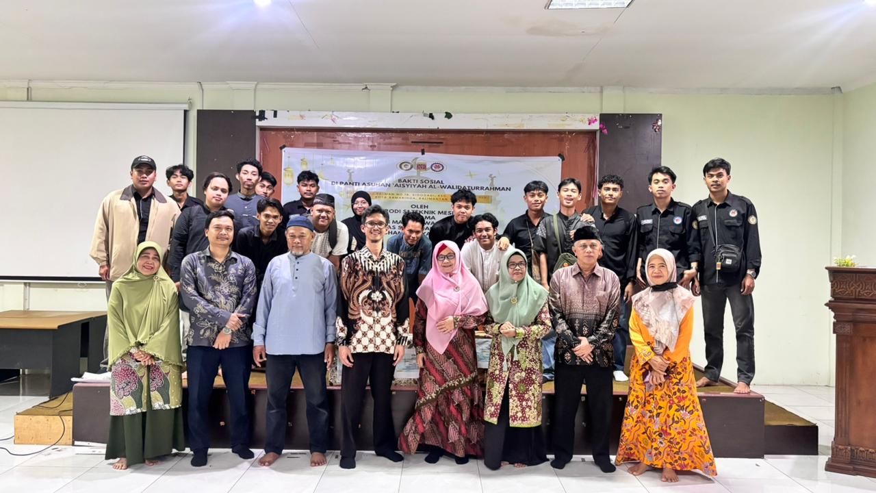 Bakti Sosial Ramadhan Teknik Mesin: Berbagi Energi Kebaikan di Panti Asuhan 'Aisyiyah Al Walidaturrahman Samarinda
