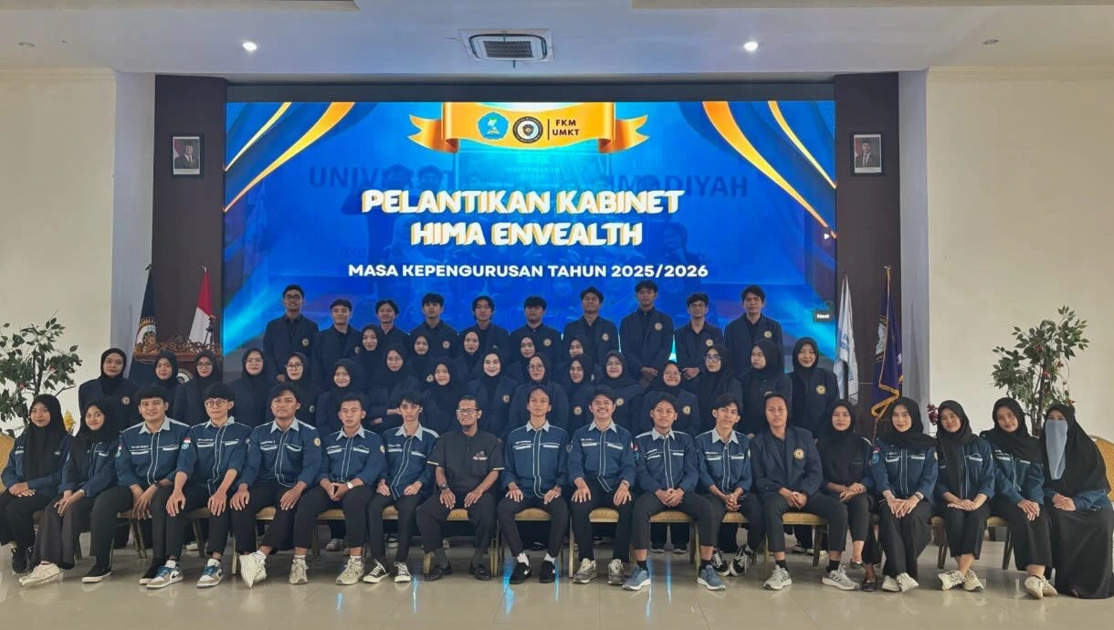 HIMA ENVEALTH Resmi Dilantik, Awali Kepengurusan Baru Periode 2025/2026