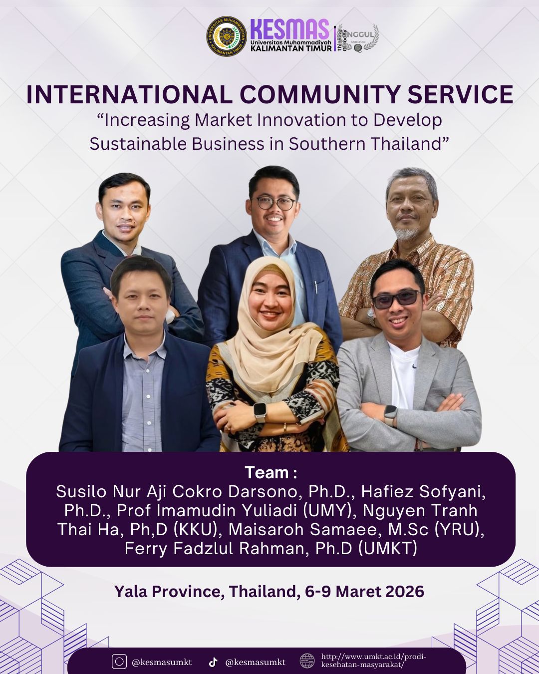 INTERNATIONAL COMMUNITY SERVICE