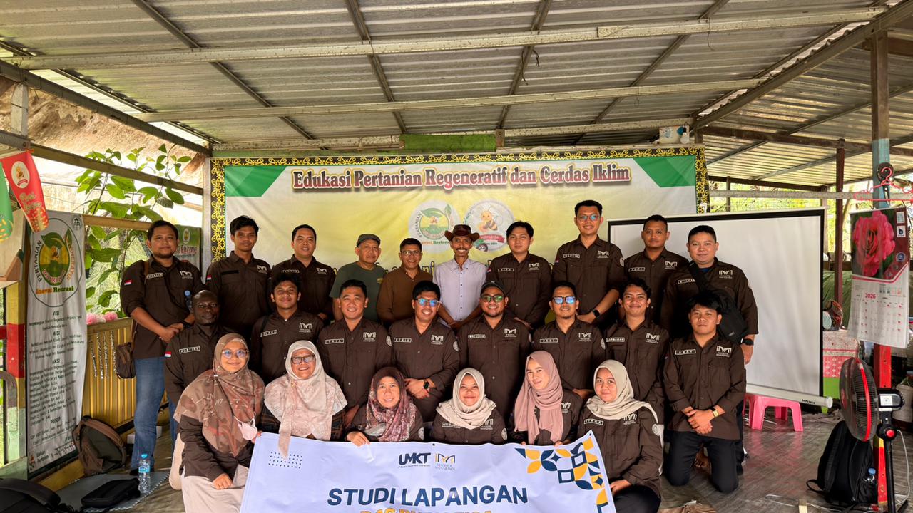 Mahasiswa Magister Manajemen Angkatan 6 Kelas A Belajar Pertanian Berkelanjutan di P4S Puri Leisa Samarinda