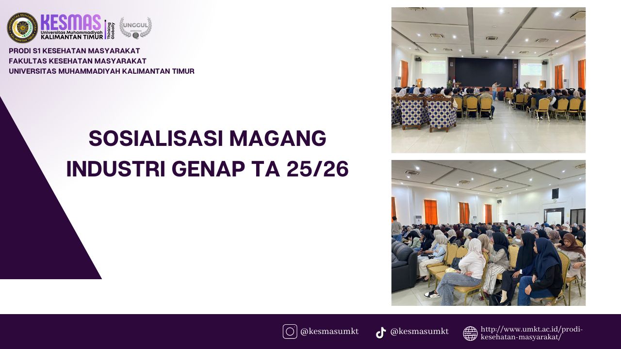 Sosialisasi Magang Industri Genap TA 2025/2026