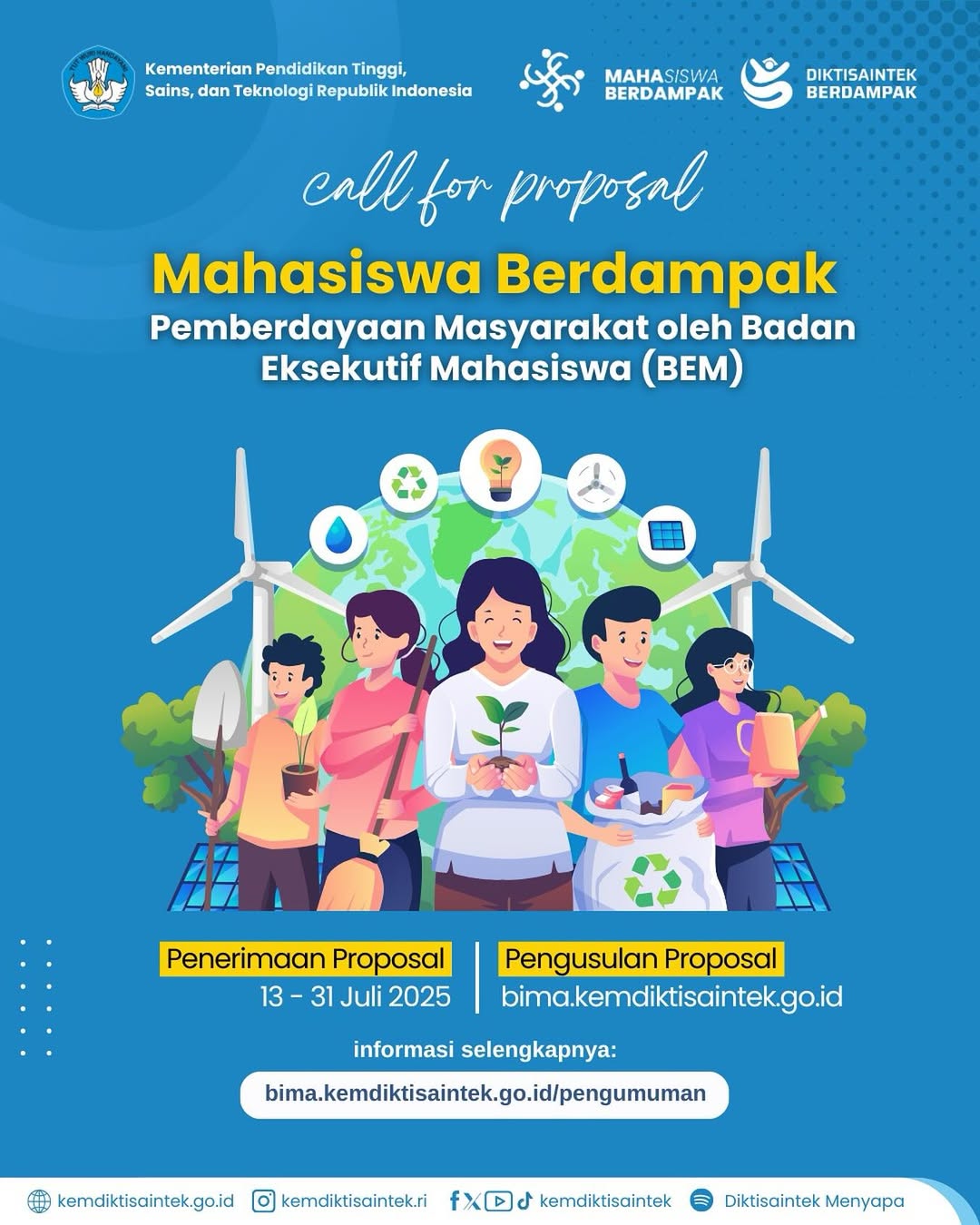 Call for Proposal: Mahasiswa Berdampak 2025