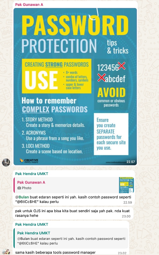 DAFTAR SOP BAGIAN TEKNOLOGI INFORMASI