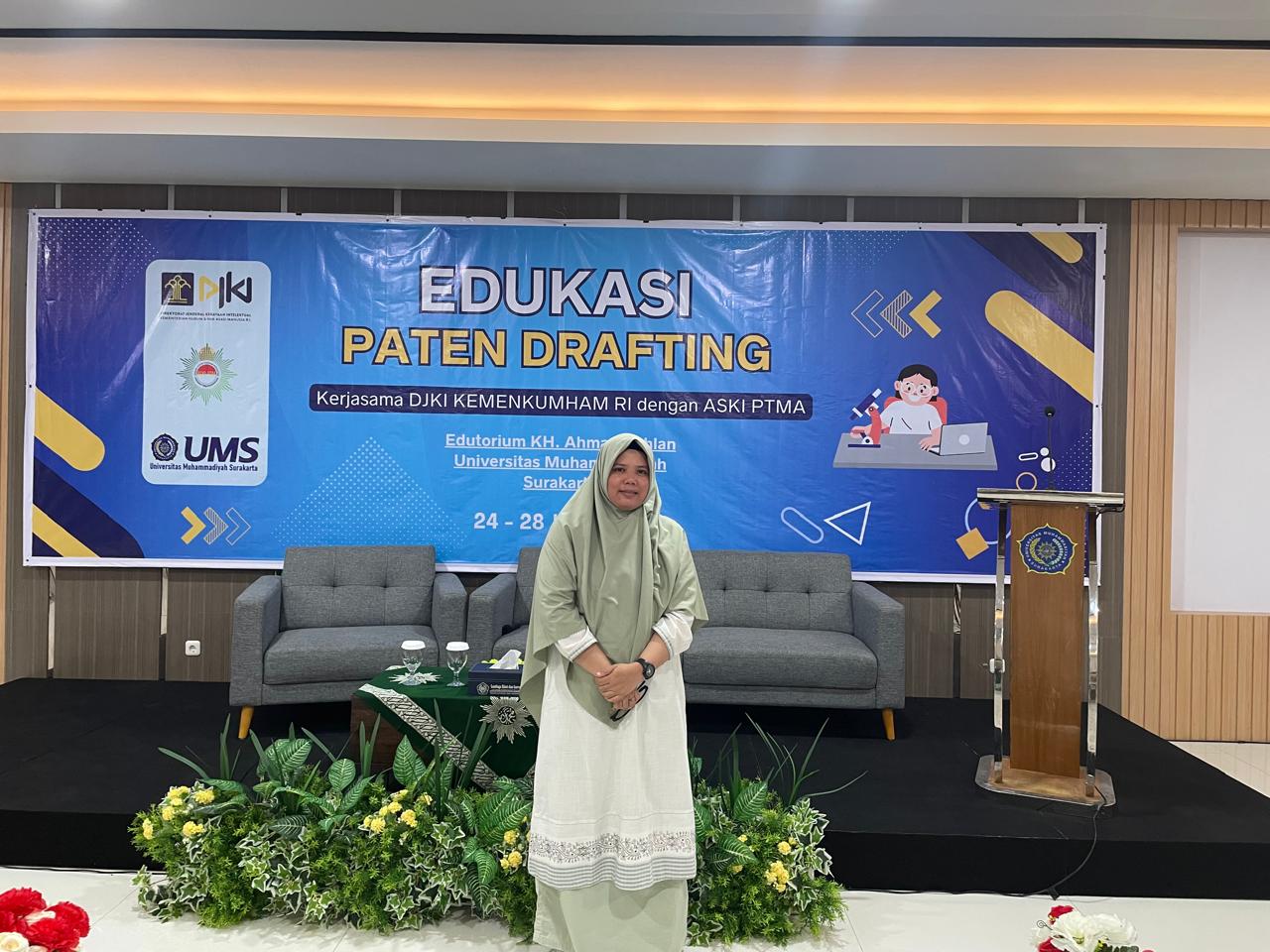 DOSEN TEKNIK GEOLOGI IKUTI EDUKASI PATEN DRAFTING DI SURAKARTA