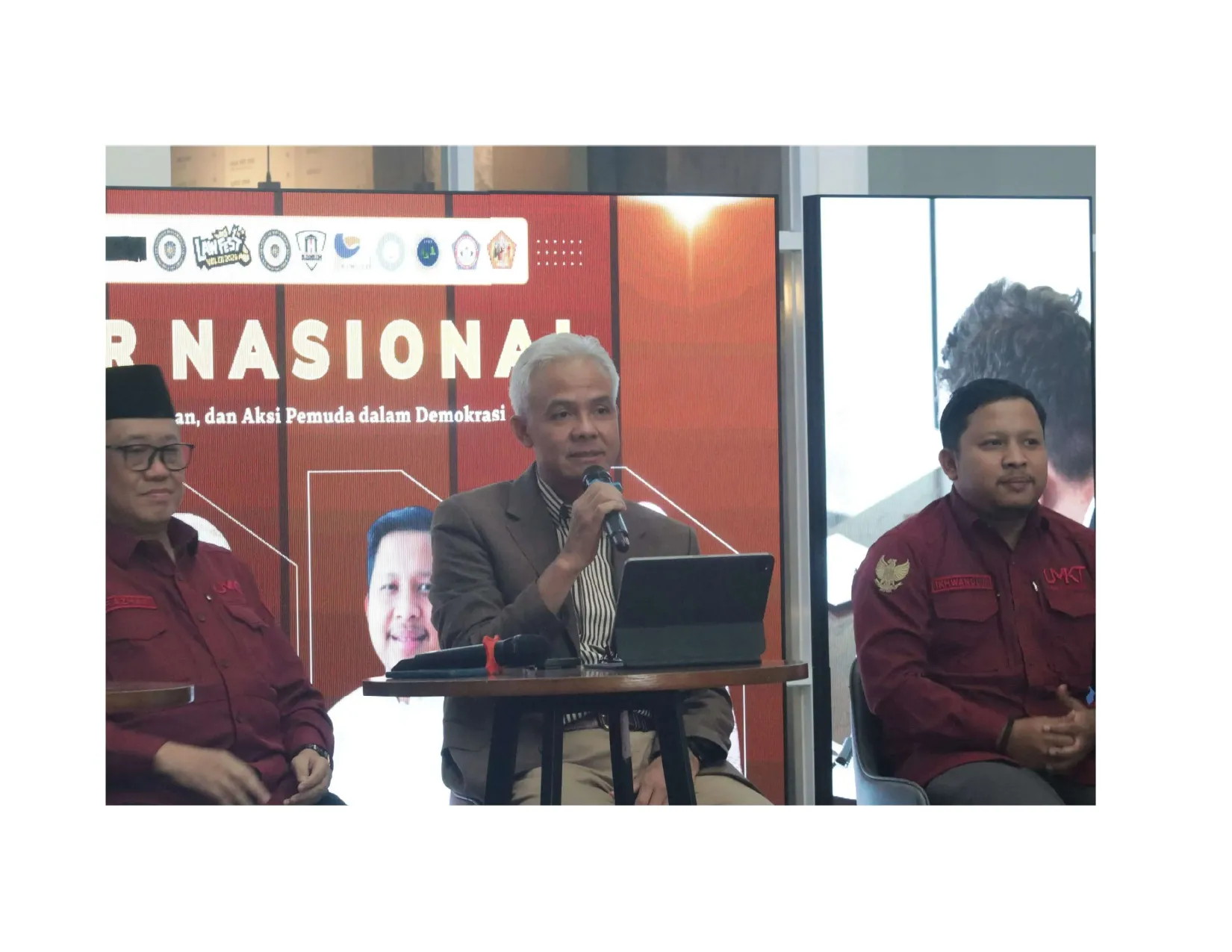 Ganjar Pranowo Jadi Pembicara di Law Fest UMKT, Bahas Masa Depan Demokrasi Indonesia