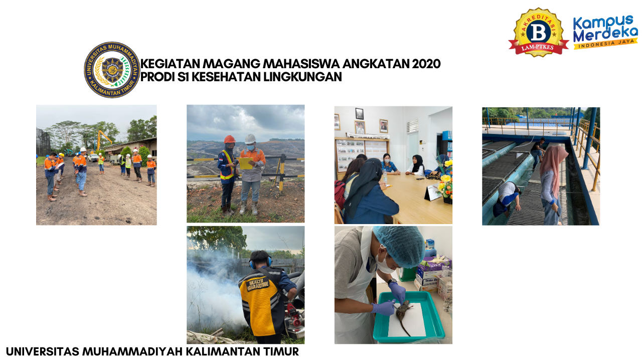 Kegiatan Magang Mahasiswa/i Program Studi S1 Kesehatan Lingkungan TA 2023/2024