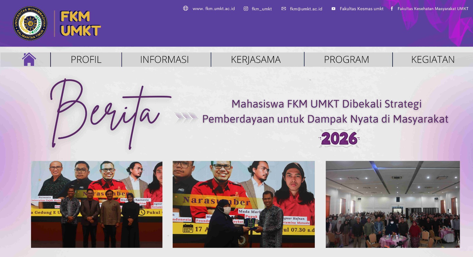 Mahasiswa FKM UMKT Dibekali Strategi Pemberdayaan untuk Dampak Nyata di Masyarakat