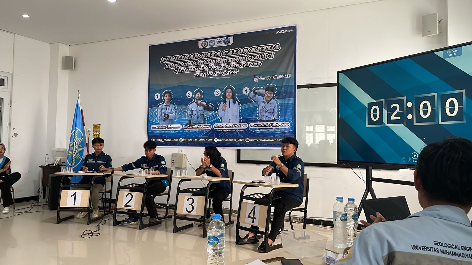 Pemilihan Kahim HMTG “Mahakam” 2025/2026 Berlangsung Demokratis, Rendick Fahriza Terpilih