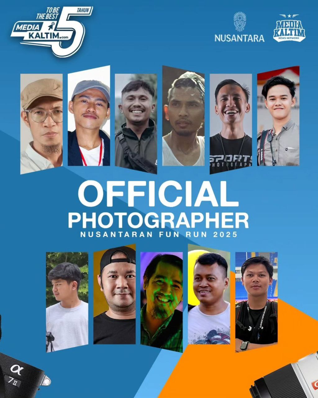 MAHASISWA BISNIS DIGITAL UMKT TERPILIH JADI OFFICIAL PHOTOGRAPHER NUSANTARAN FUN RUN 2025 DI IKN