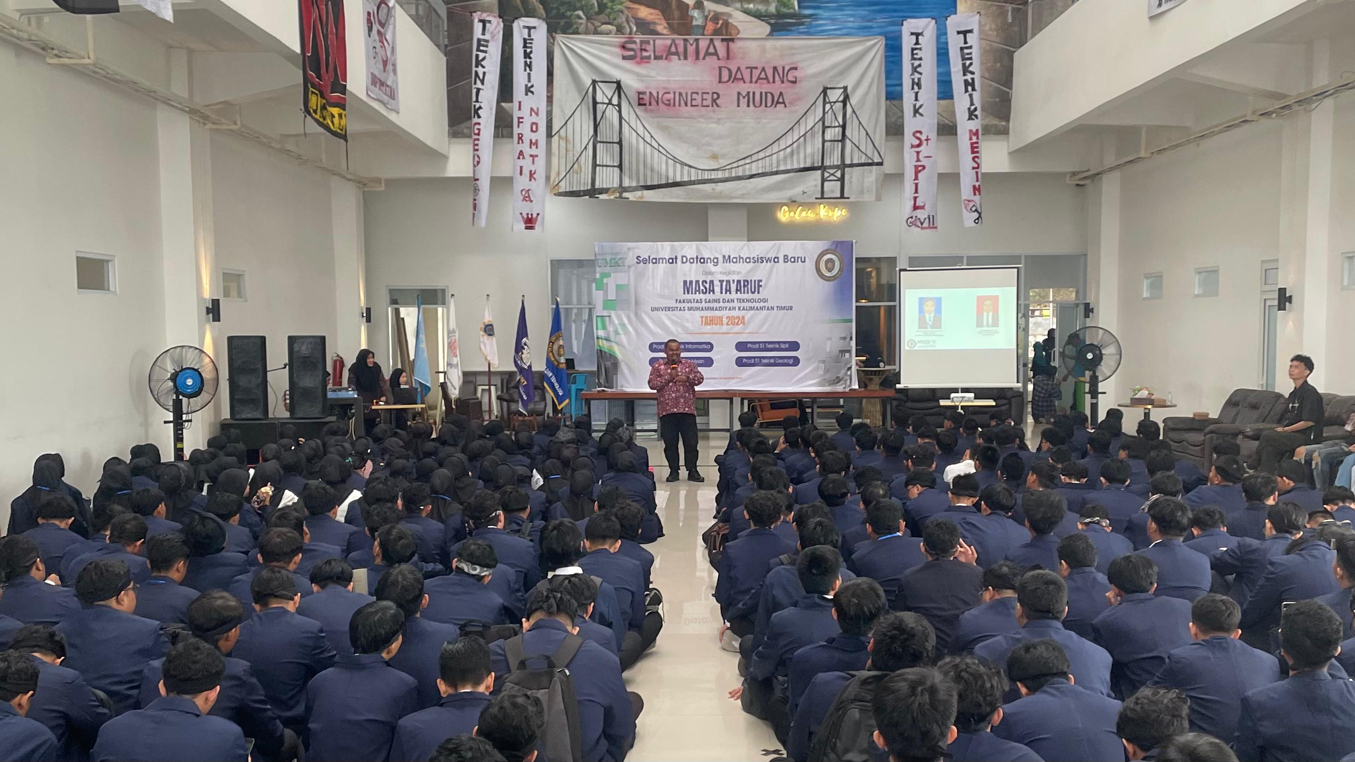 Menyambut Mahasiswa Baru Tahun 2024, Prodi Teknik Informatika Gelar Masa Ta’aruf