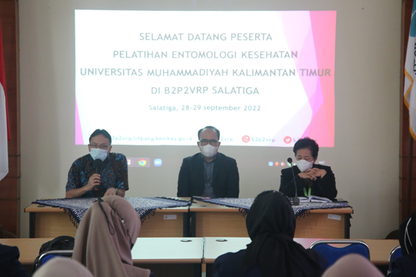 Kenali Penyakit Tular Vektor dan Reservoir, S1 Kesling UMKT Ikuti Bimtek Entomologi Kesehatan