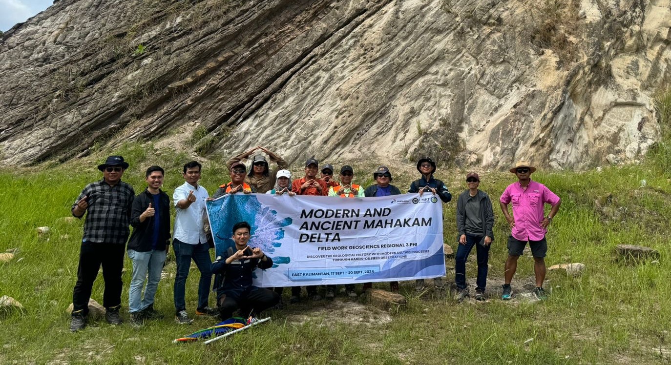 FIELDWORK PERTAMINA BERSAMA TEKNIK GEOLOGI - ARUNGI DELTA MAHAKAM, JELAJAH LUMPUR PURBA HINGGA STUDI TEBING BATUAN