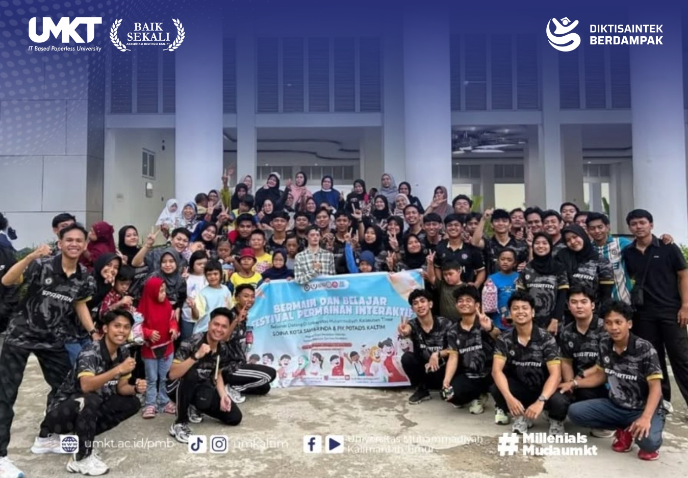 Mahasiswa Pendidikan Olahraga Gelar Festival Permainan Interaktif untuk Anak Down Syndrome