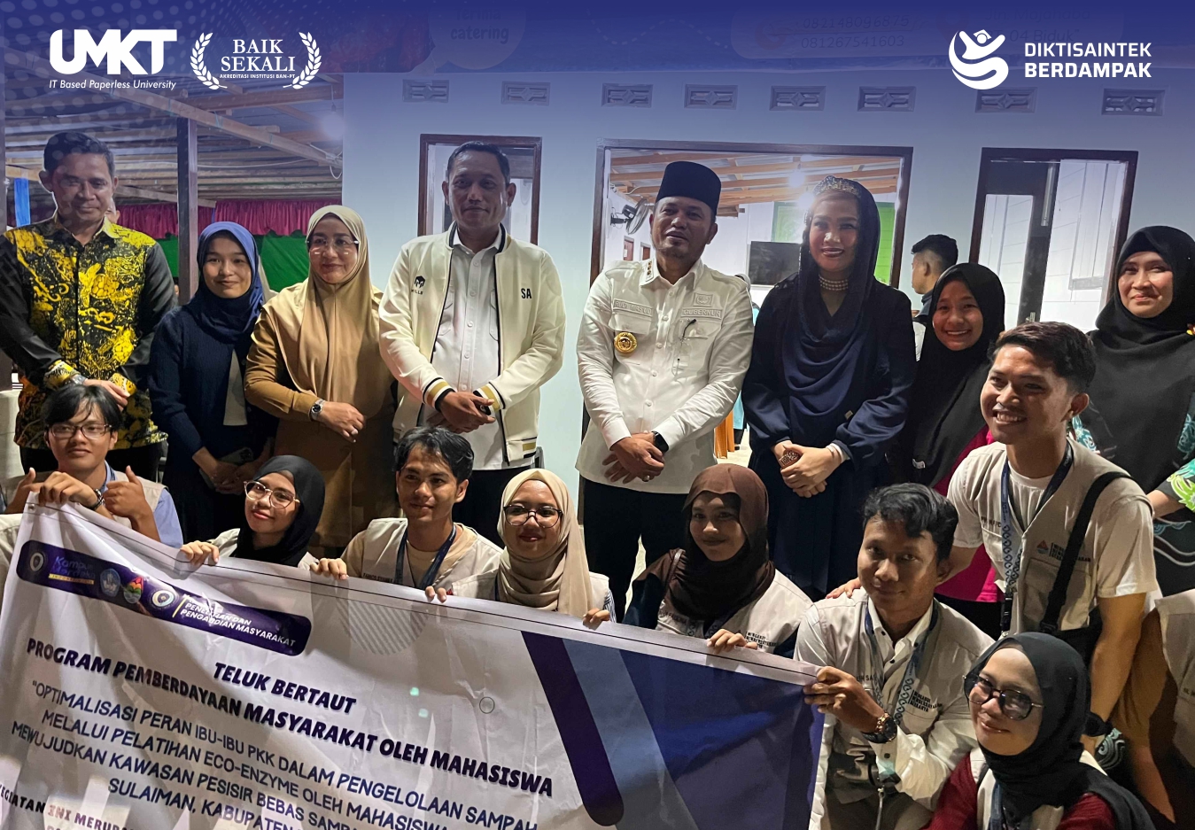 Mahasiswa KKN PMM UMKT Wawancarai Gubernur Kaltim Terkait Pembangunan Wisata Biduk-Biduk