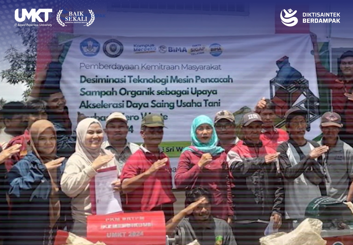 Inovasi UMKT: Mesin Pencacah Organik Ubah Sampah Jadi Berkah